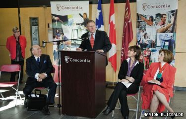 Oct. 14 announcement of $69 million for Concordia